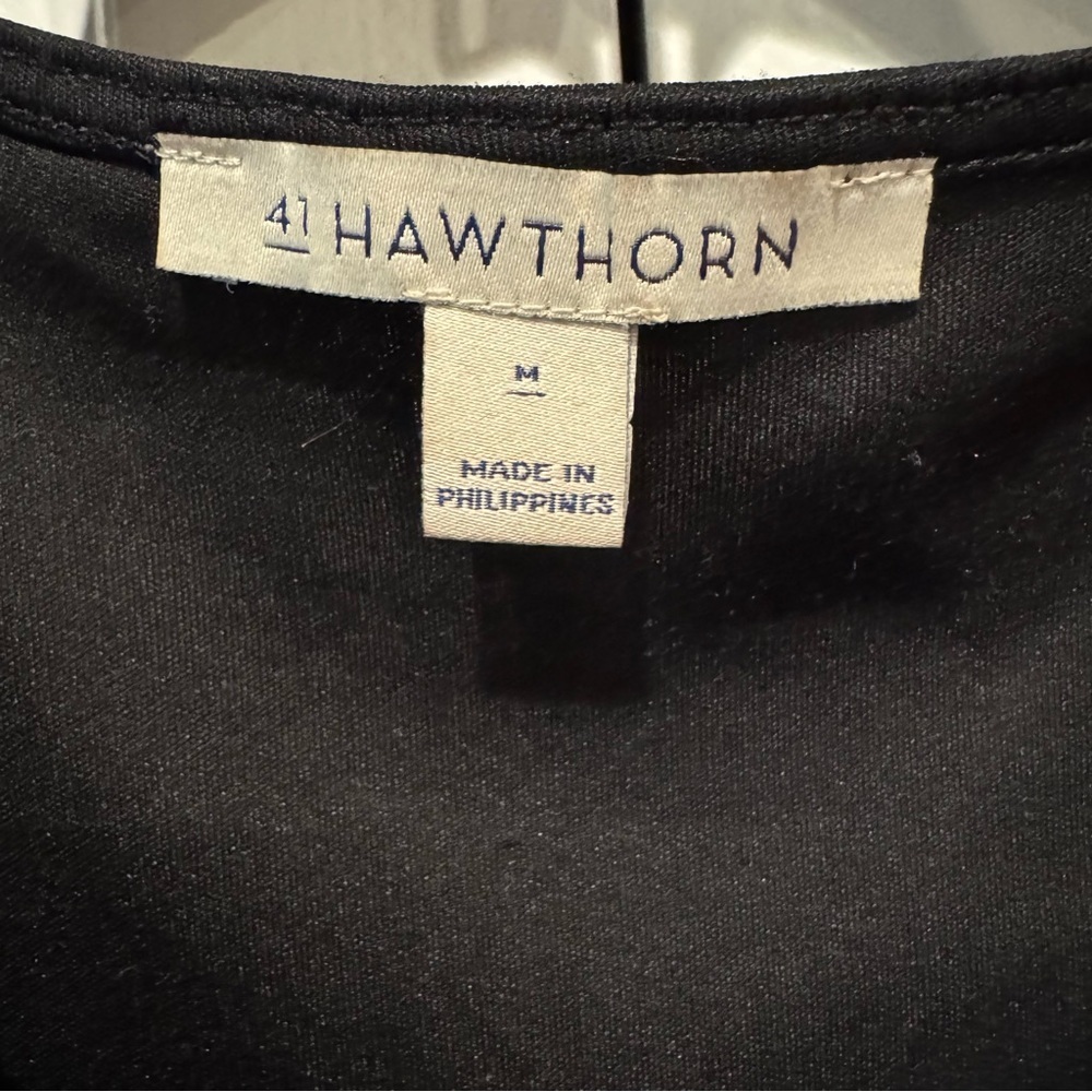 41 Hawthorn Black and Pink Floral Blouse - Picture 7 of 8